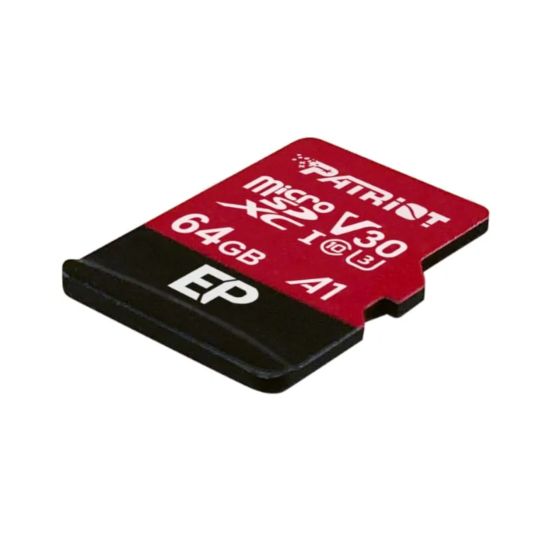 Patriot Ep V30 A1 64Gb Micro Sdxc Card   Adapter
