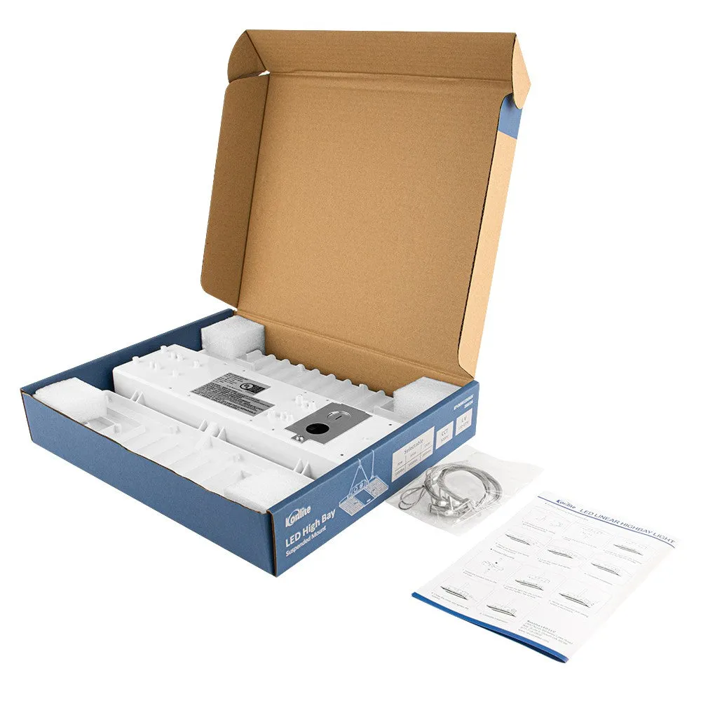 PAVO I LED Bay Light - 130W/105W/90W - 20,020 lumens - 120-277V - 5000K - 320W Equal