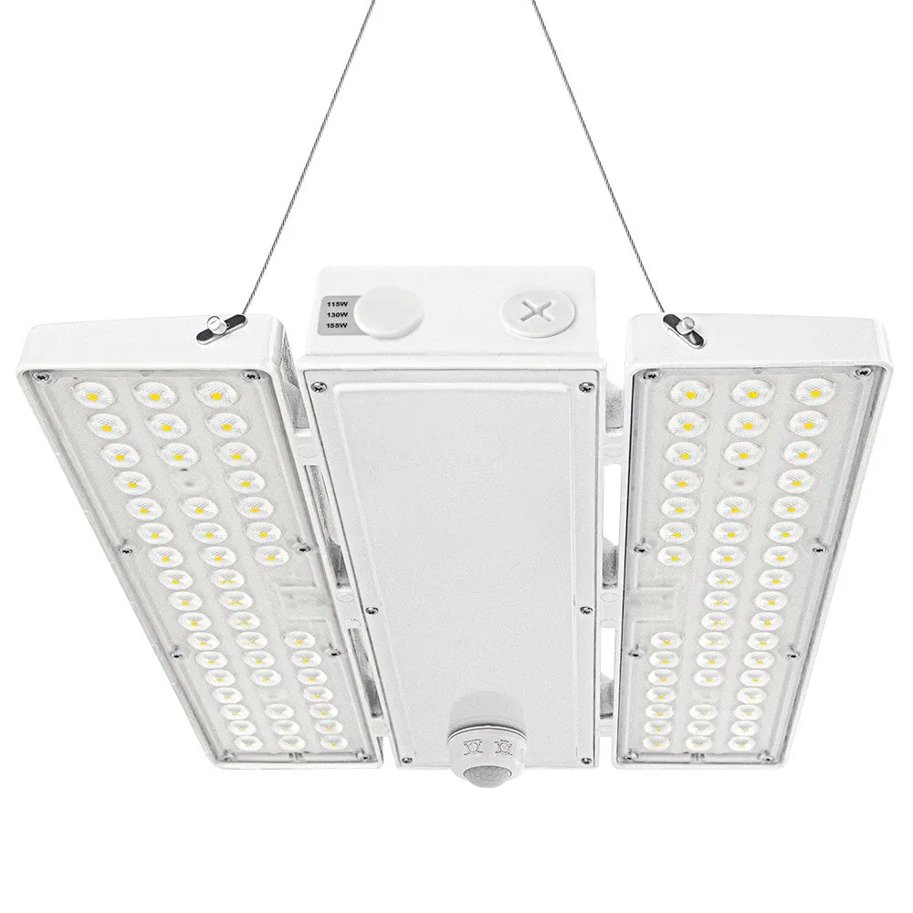 PAVO II LED Bay Light - 155W/130W/115W - 23,250 lumens - 120-277V - 5000K - 400W Metal Halide Equal