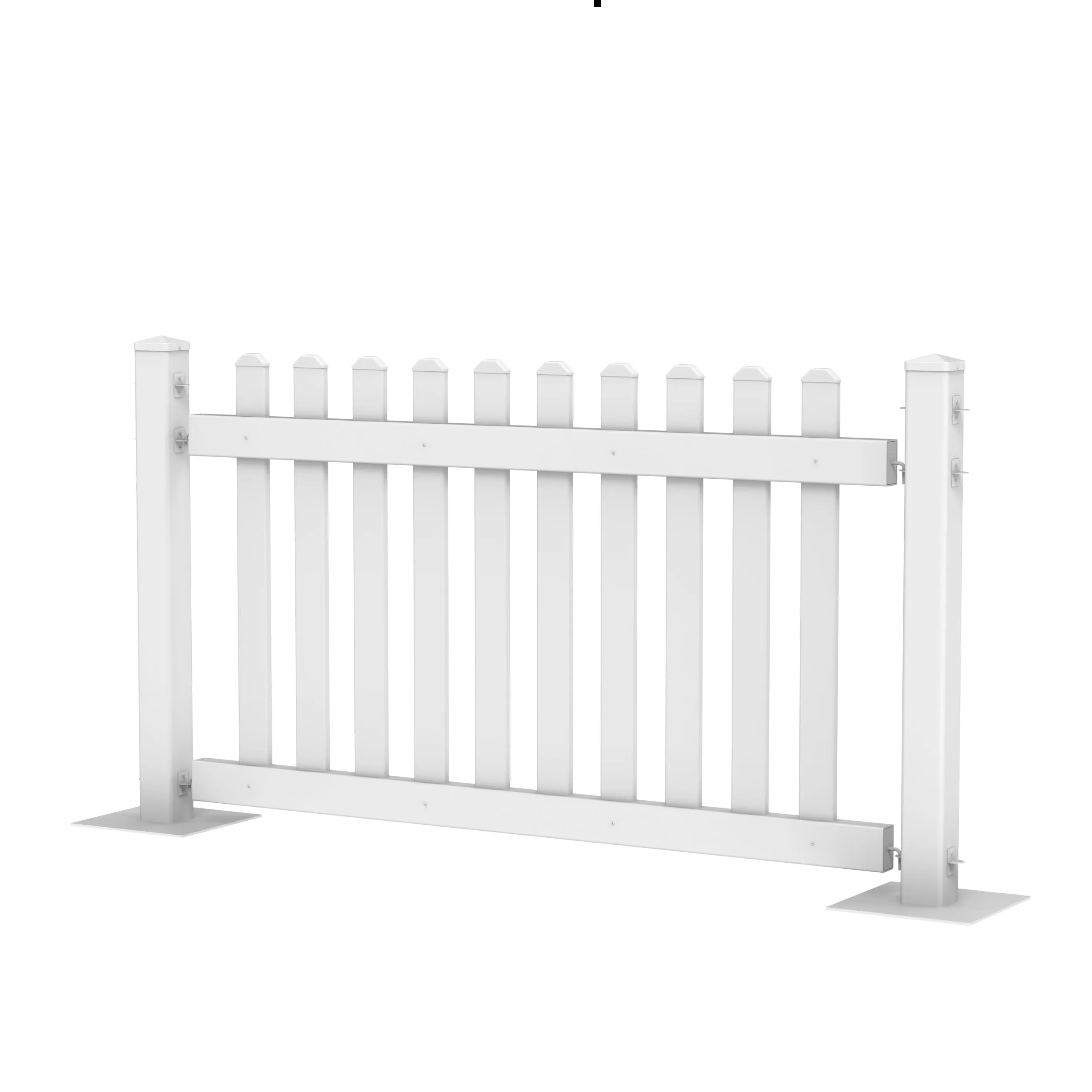 Picket Event Fence Post - Montour Line