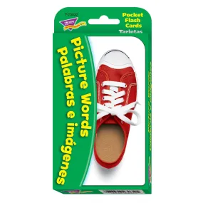 Picture Words/Palabras e imágenes (English/Spanish) Pocket Flash Cards