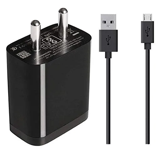 Poco C31 Fast 10W Mobile Charger 2 Amp With Data Cable Black