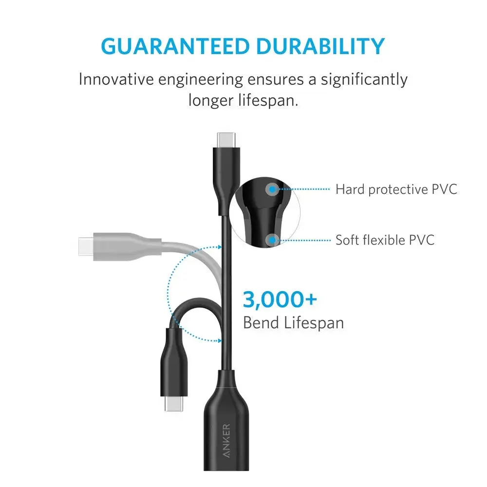 PowerLine USB-C to USB 3.1 Adapter 0.27ft/8cm A8165