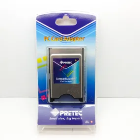 Pretec CompactFlash Type 1 to PC Card Adapter 80200198-1
