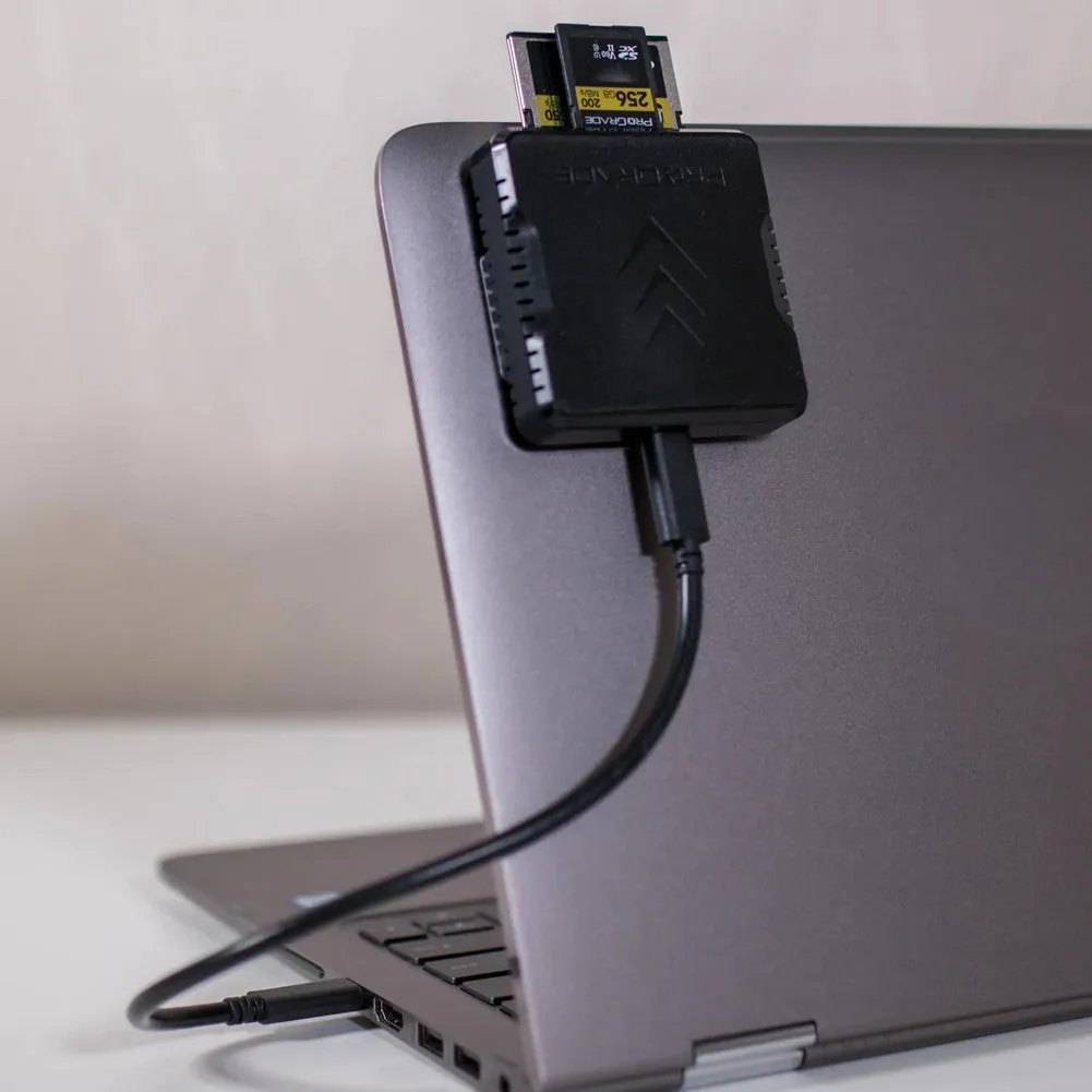 ProGrade CFast and SD UHS-II Dual-Slot Memory Card Reader by ProGrade Digital USB 3.2 (PG02)