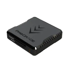 ProGrade CFexpress Type B and SDXC UHS-II Dual-slot Card Reader USB 3.2 Gen 2