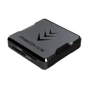 ProGrade Digital Dual-Slot UHS-II SDXC USB 3.2 Gen 2 Type-C Card Reader