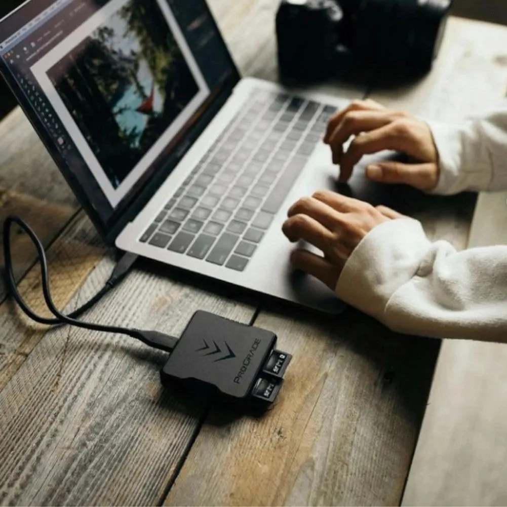 ProGrade SD UHS-II Dual-Slot Memory Card Reader USB 3.2 Gen 2 (PG08)