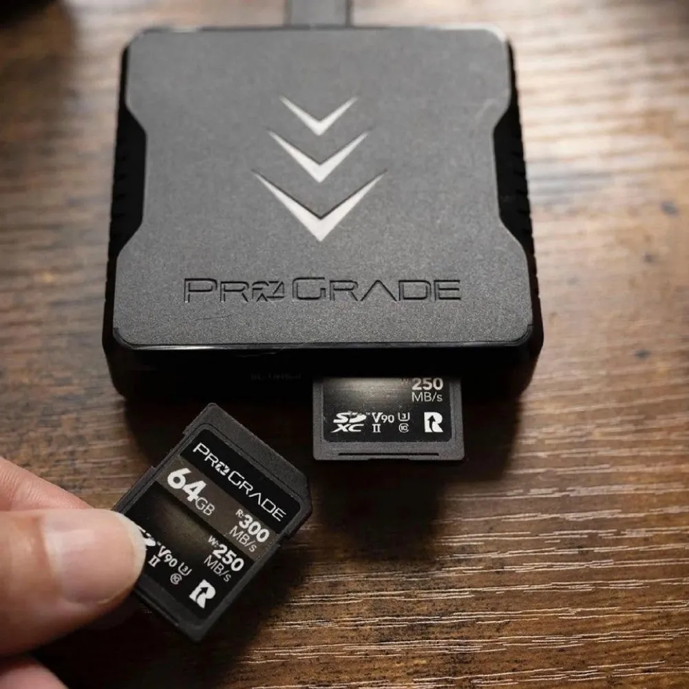 ProGrade SD UHS-II Dual-Slot Memory Card Reader USB 3.2 Gen 2 (PG08)