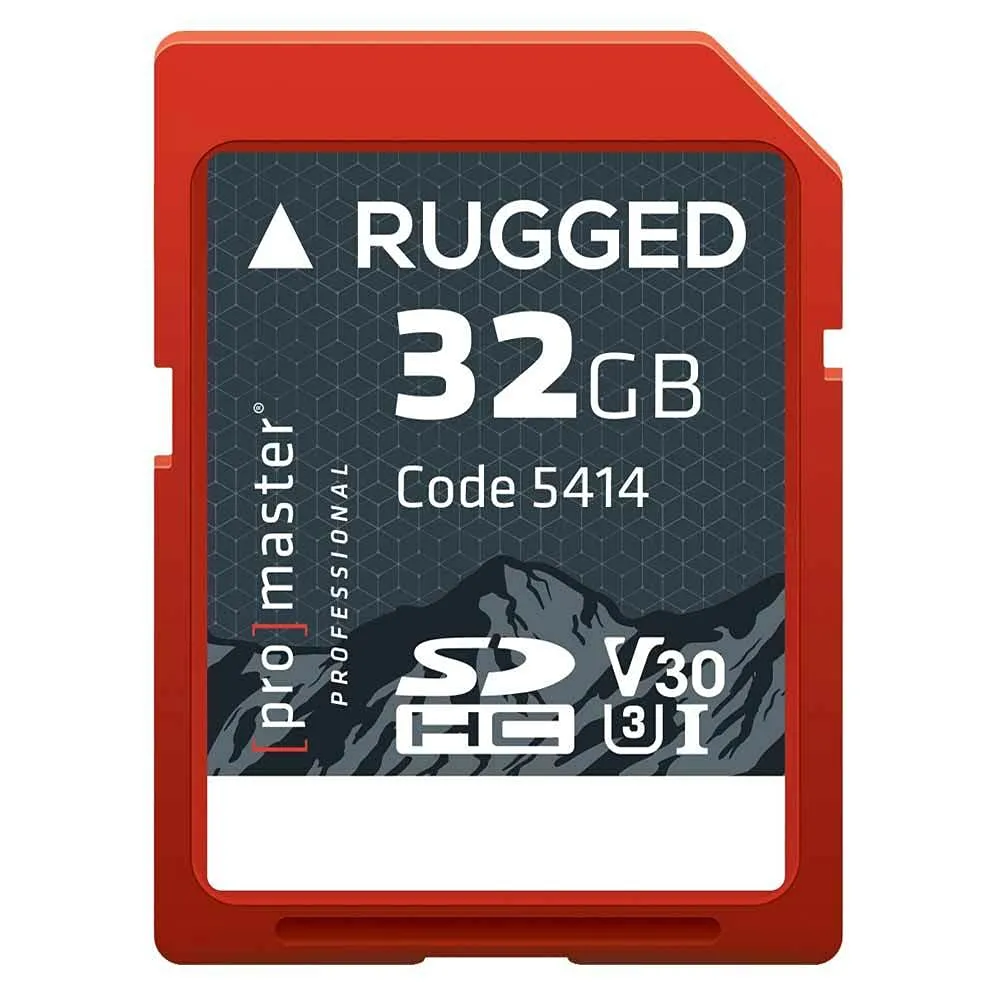 ProMaster Rugged UHS-I SDHC V30 (32GB, MB10) (90MB/S)