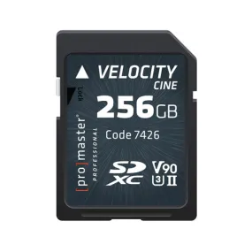 ProMaster Velocity Cine 2000x SDXC - 256GB
