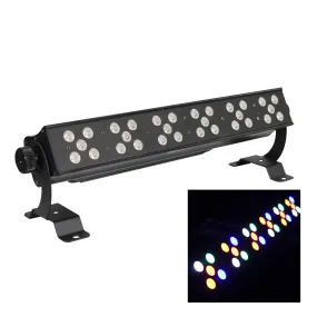 ProX X-DAZZLER JR-B Ultrabright DAZZLER JR 30x3W RGBWA LED Bar | Black