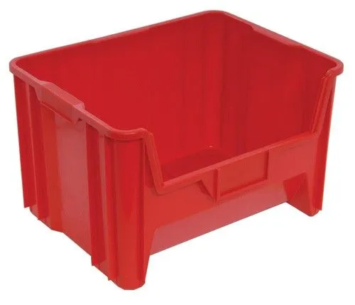 Quantum QGH700 Heavy-Duty Giant Stack Containers, 19.88" x 15.25" x 12.44"