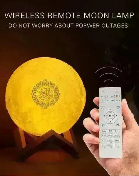 Ramadan Gift Qulan Sound Box Qulan Arab  Bluetooth Speaker Colorful Moon Light One Replacement
