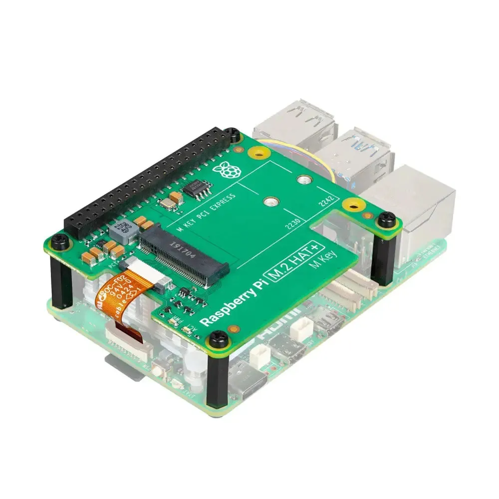 Raspberry Pi 5 Official M.2 HAT 