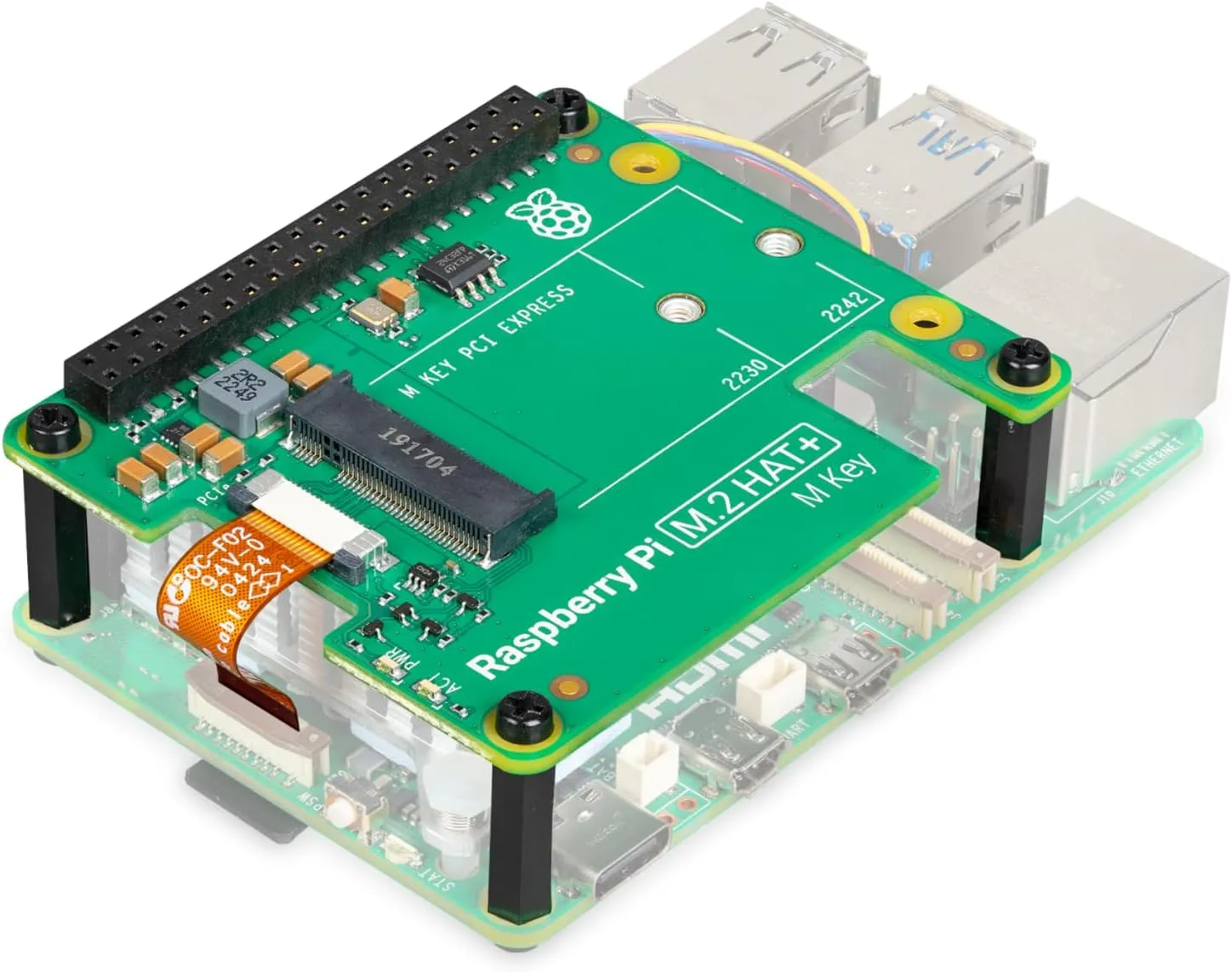 Raspberry Pi M.2 HAT 