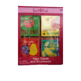 Red & Pink Pop Up Cards & Envelopes