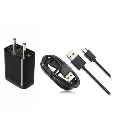 Redmi 10C 18W Fast Mobile Charger With Data & Sync Cable (Black)