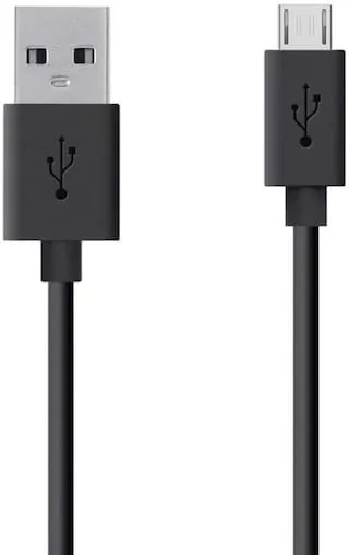 Redmi 7 Mobile Fast Charger 3 Amp With 1.2 Mt Data & Sync Cable (Black)