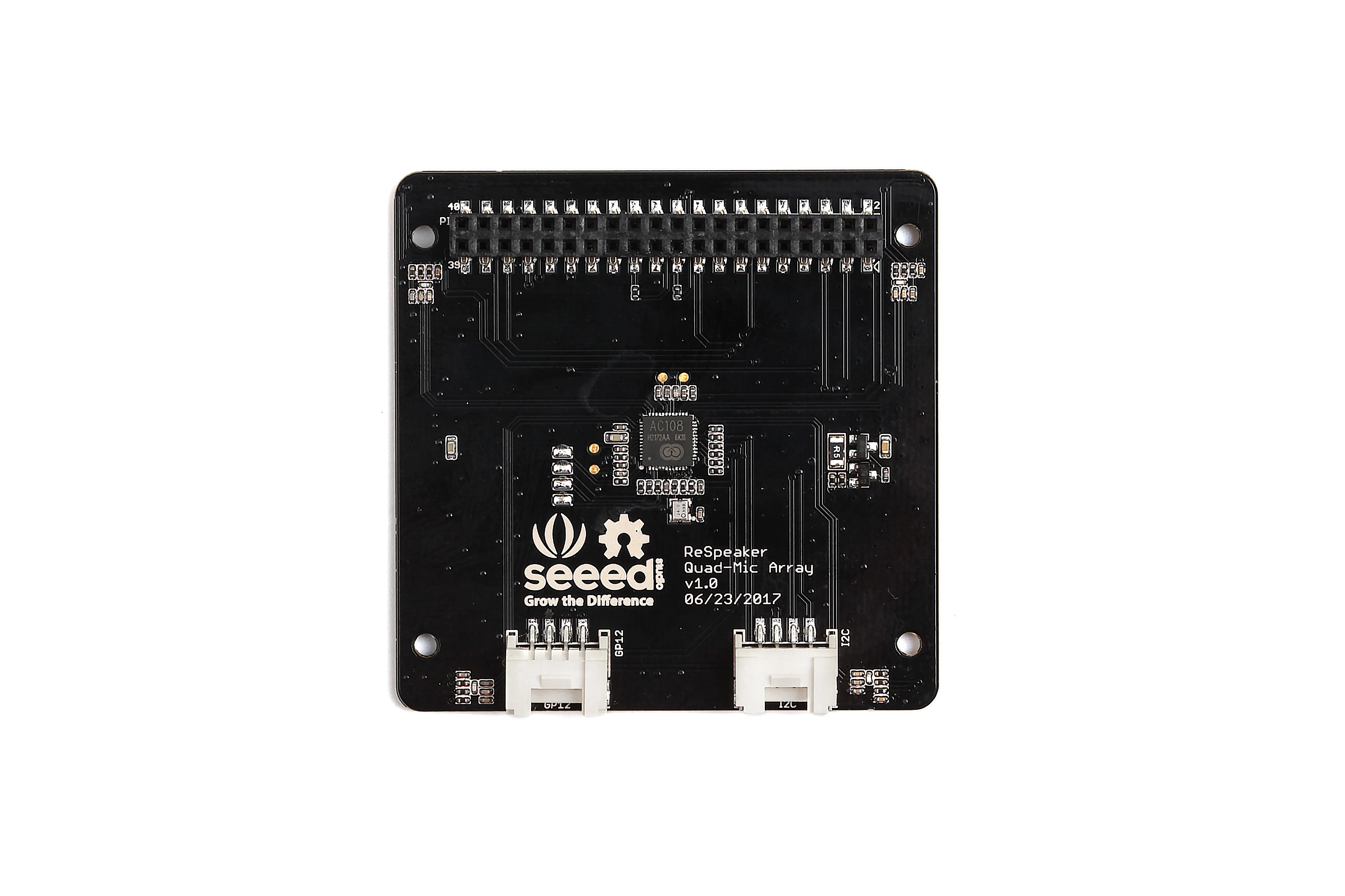 ReSpeaker 4-Mic Array for Raspberry Pi