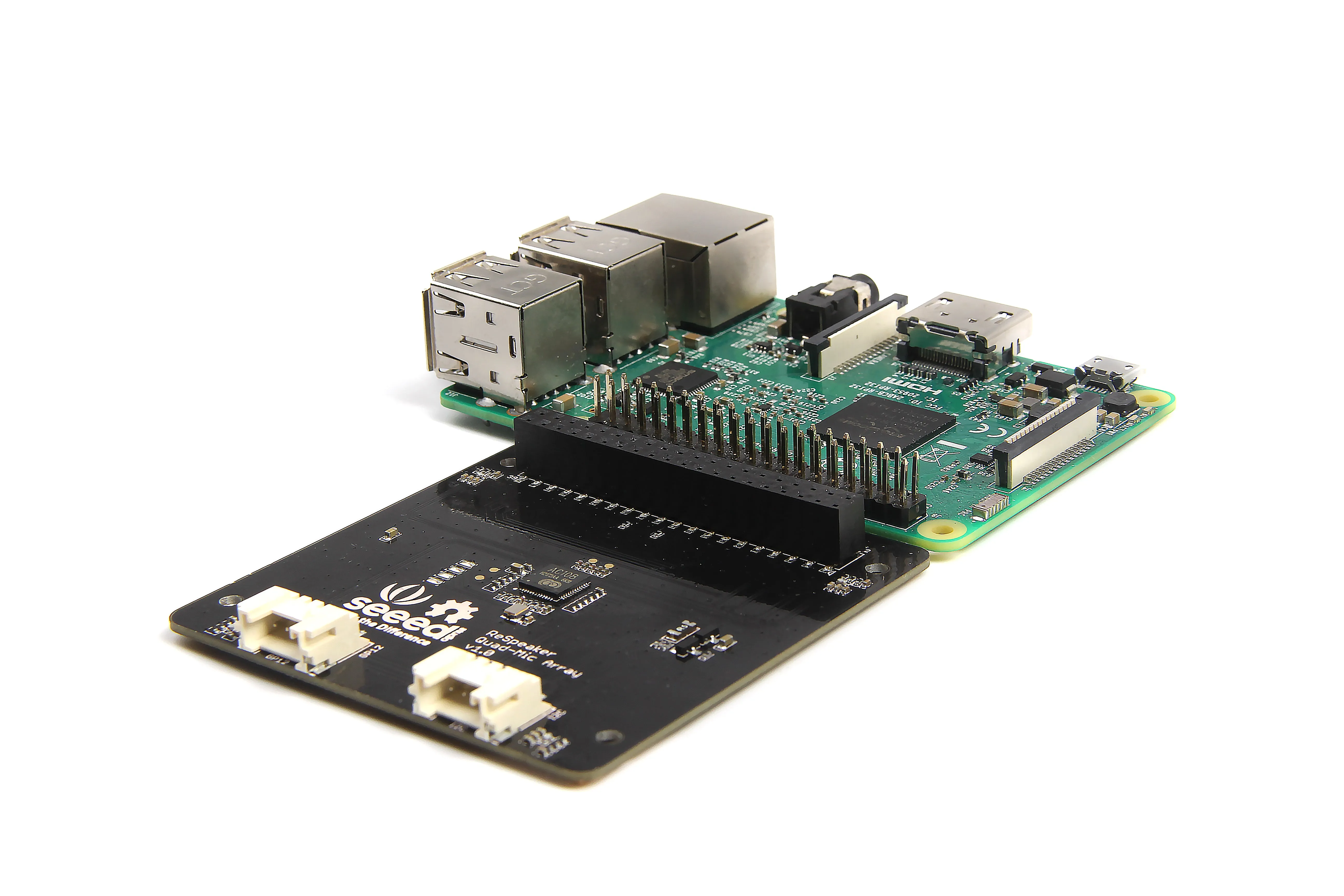 ReSpeaker 4-Mic Array for Raspberry Pi