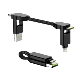 Rolling Square inCharge X Ultra-Fast All-in-One Charging Cable