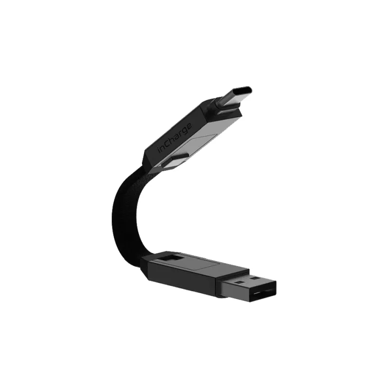 RollingSquare Charging Cable inCharge 6 Six-in-One USB-C/A/Micro/Lightning