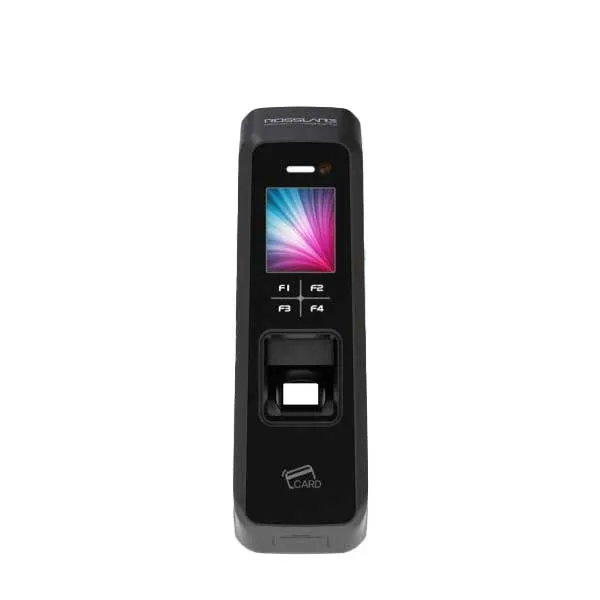 Rosslare - B9250BT - Access Control Fingerprint & Card Reader - 10,000 users - Bluetooth - Camera & LCD - 13.56 MHz MIFARE - 12VDC - IP65