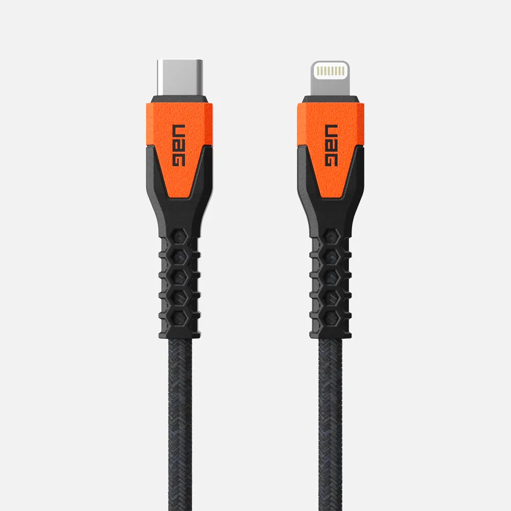 Rugged Kevlar USB-C to Lightning Cable