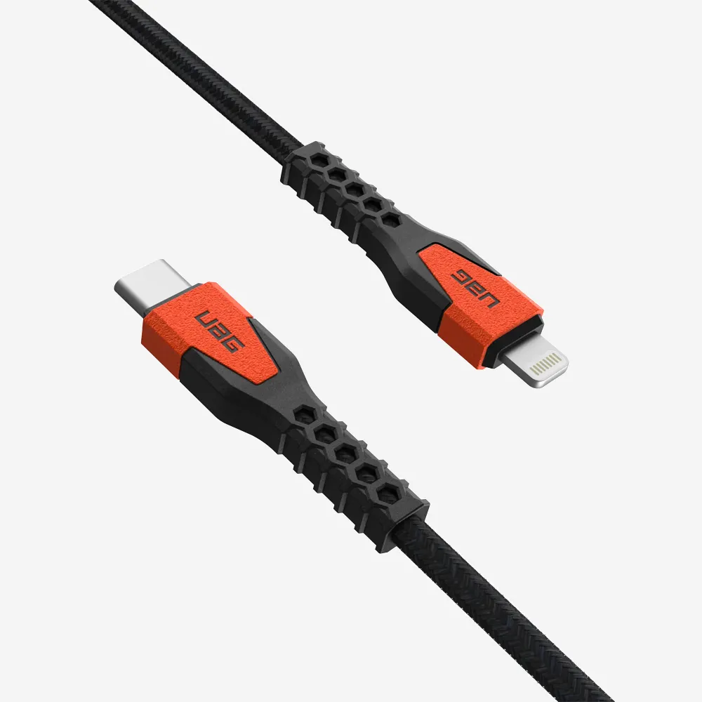 Rugged Kevlar USB-C to Lightning Cable