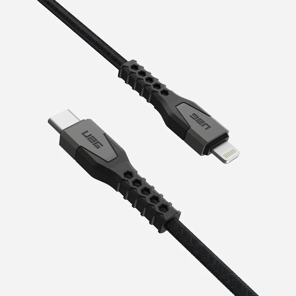 Rugged Kevlar USB-C to Lightning Cable