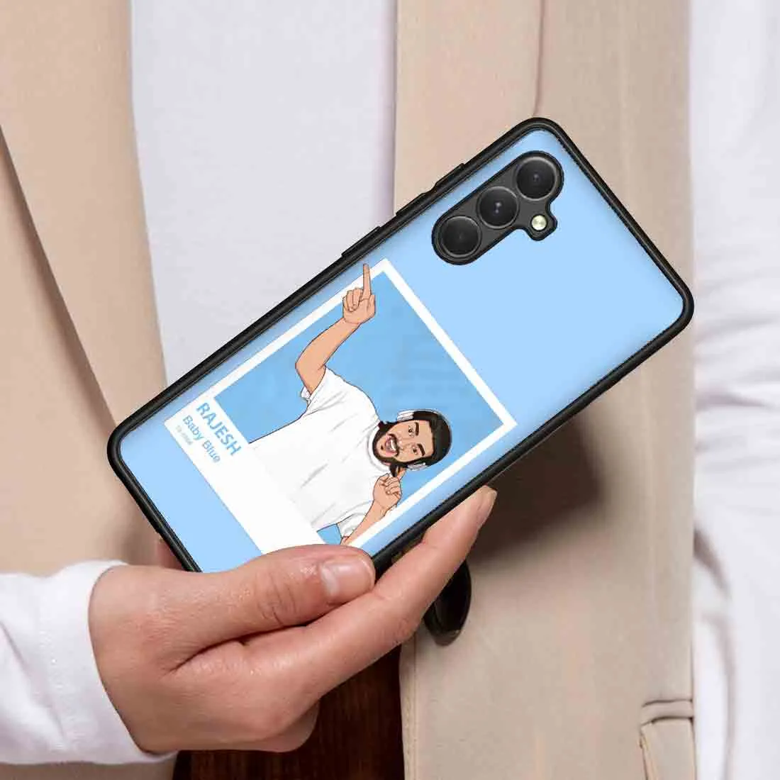Samsung Galaxy A54 Case with Photo Custom Phone Cases - Cartoonify From Photo