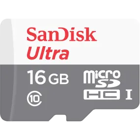 SanDisk 16GB microSDHC Ultra Memory Card
