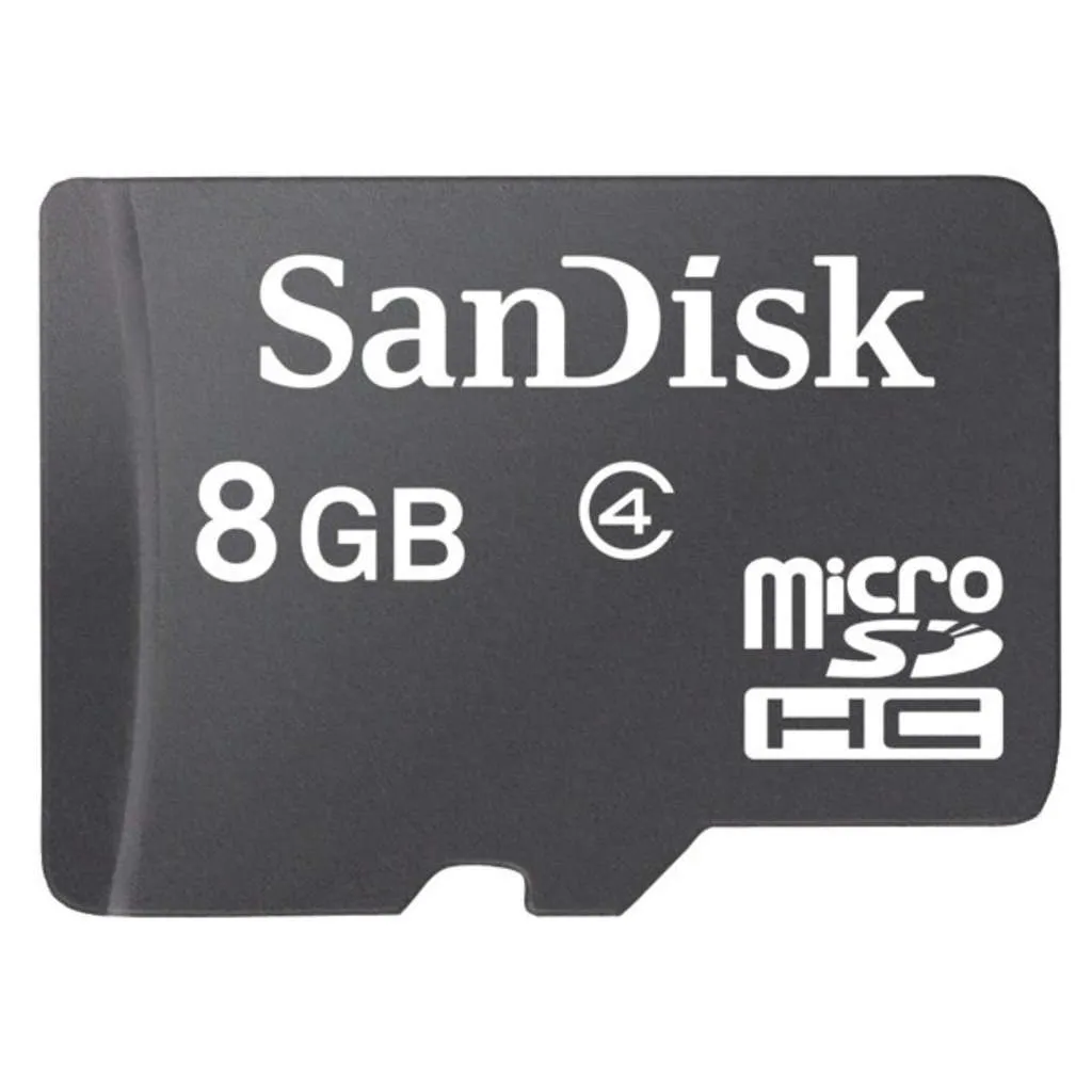 SanDisk Class 4 microSDHC Flash Memory Card 8GB