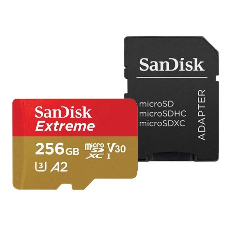 SanDisk Extreme Micro SD Card 256GB 512GB 1TB
