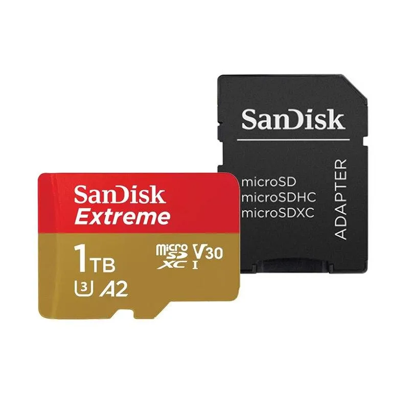 SanDisk Extreme Micro SD Card 256GB 512GB 1TB