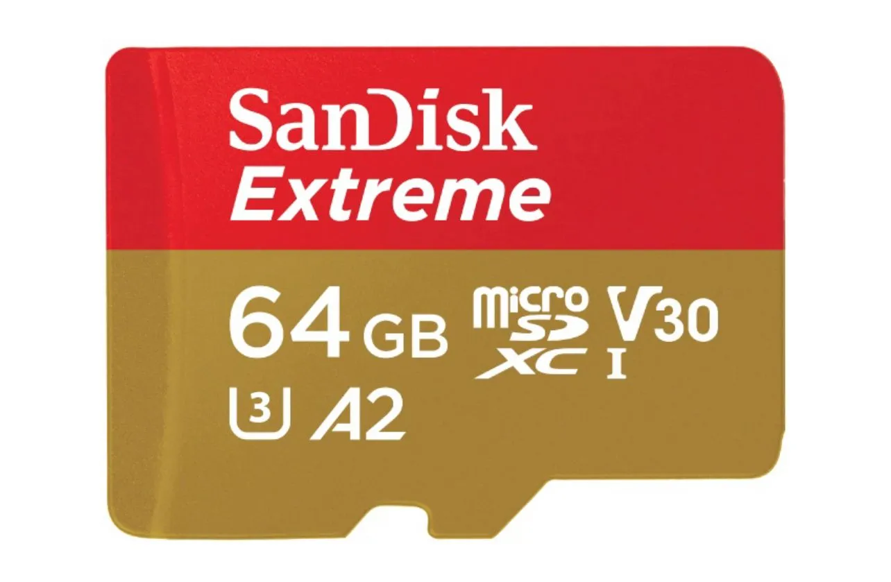 SanDisk Extreme microSDXC UHS-I Card (Class 10) 4K UHD - 64gb(SDSQXAH)/128gb(SDSQXAA)/ 256gb, 512gb(SDSQXAV)