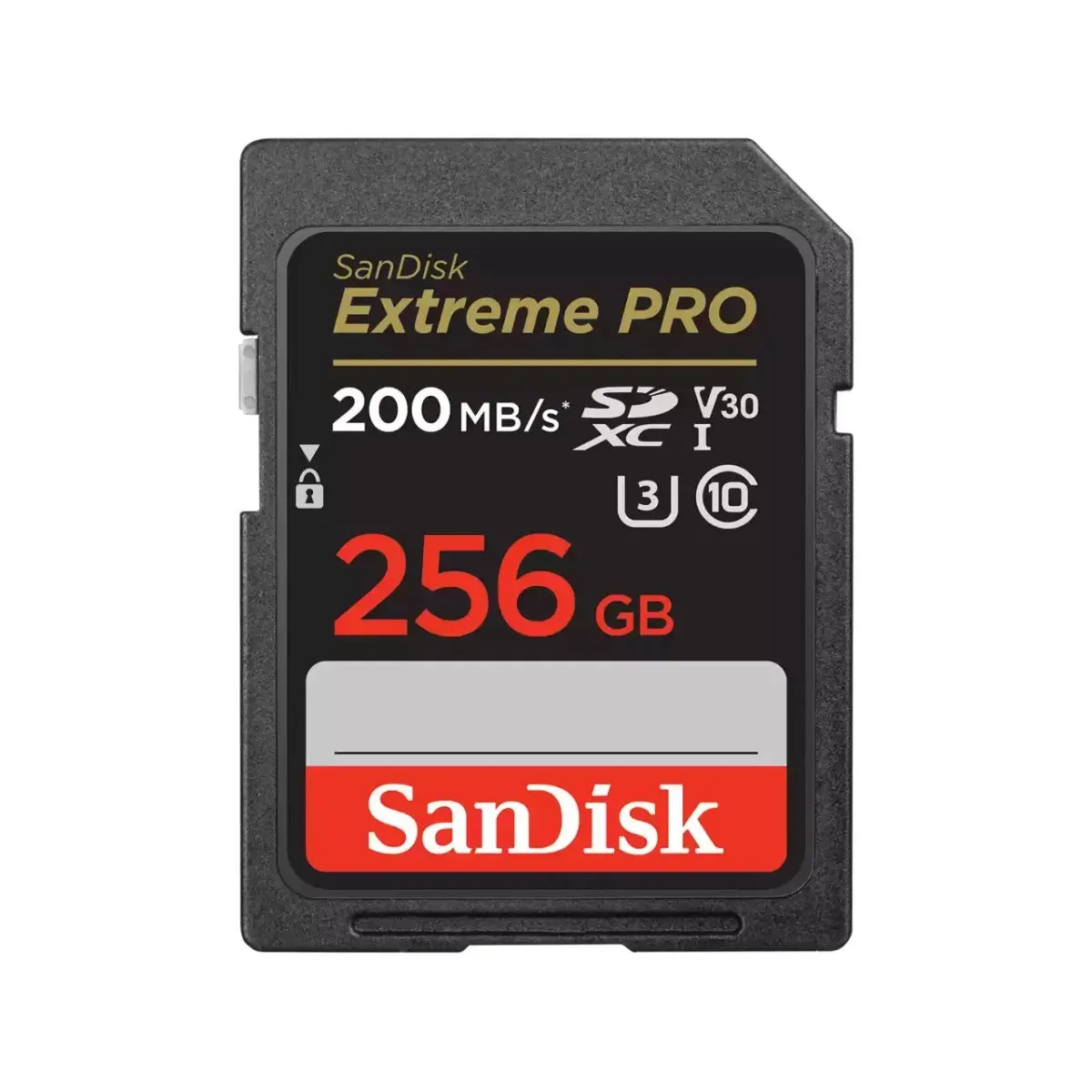 SanDisk Extreme Pro 256GB SDXC UHS-I 200MB/s Memory Card - V30
