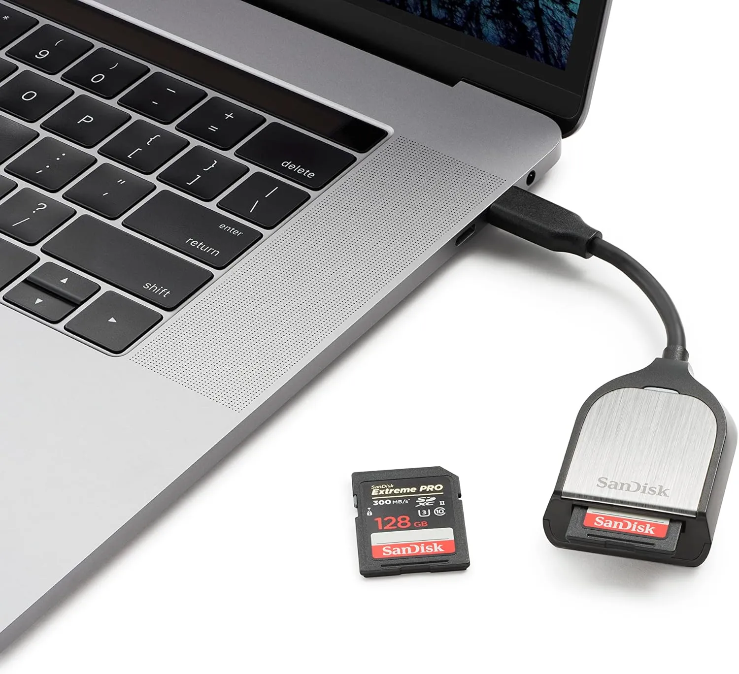 SanDisk Extreme PRO SD UHS-II (USB C) 讀/寫卡機 SDDR-409-G46 783-1363