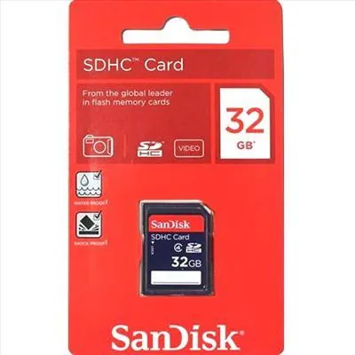 SanDisk Standard SD & SDHC Cards
