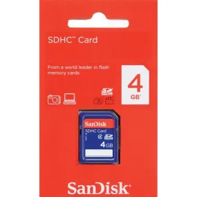 SanDisk Standard SD & SDHC Cards