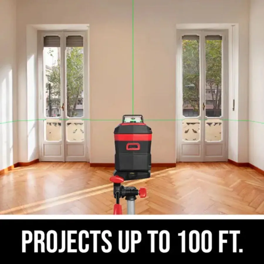 SKIL LL9322G-01 Self-leveling 360 Degree Green Cross Line Laser w/ Tripod