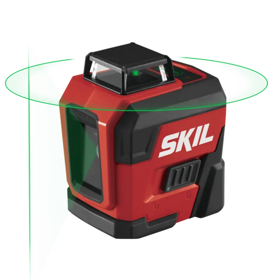 SKIL LL9322G-01 Self-leveling 360 Degree Green Cross Line Laser w/ Tripod