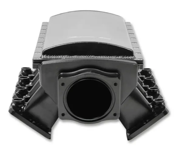 SNIPER EFI FABRICATED RACE SERIES INTAKE MANIFOLD - GM LS1-LS2-LS6 - BLACK