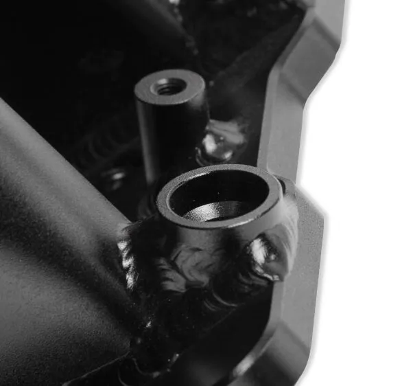 SNIPER EFI FABRICATED RACE SERIES INTAKE MANIFOLD - GM LS1-LS2-LS6 - BLACK