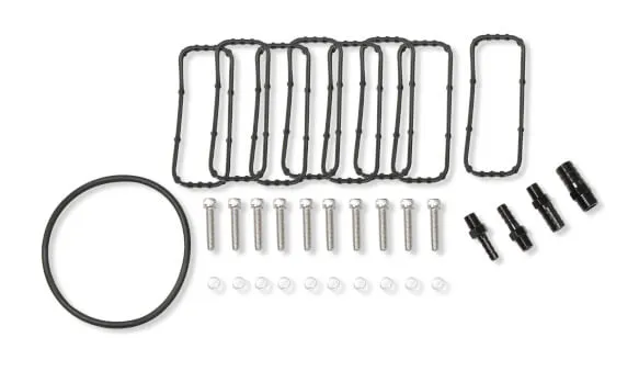 SNIPER EFI FABRICATED RACE SERIES INTAKE MANIFOLD - GM LS1-LS2-LS6 - BLACK