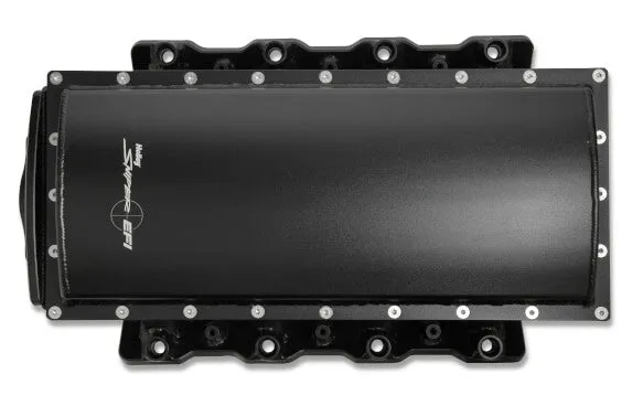 SNIPER EFI FABRICATED RACE SERIES INTAKE MANIFOLD - GM LS1-LS2-LS6 - BLACK