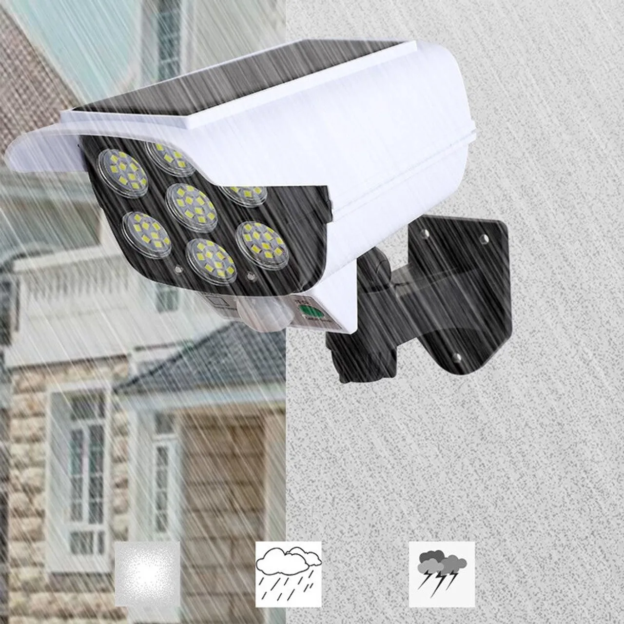 Solar Powered Dummy Camera Sensor Light