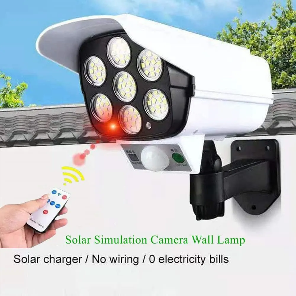 Solar Powered Dummy Camera Sensor Light