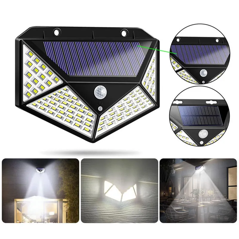 Solar Powered Garden LED Lamp